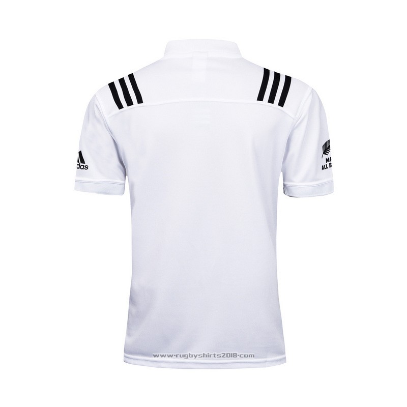 New Zealand All Blacks Rugby Shirt 2017 Training White